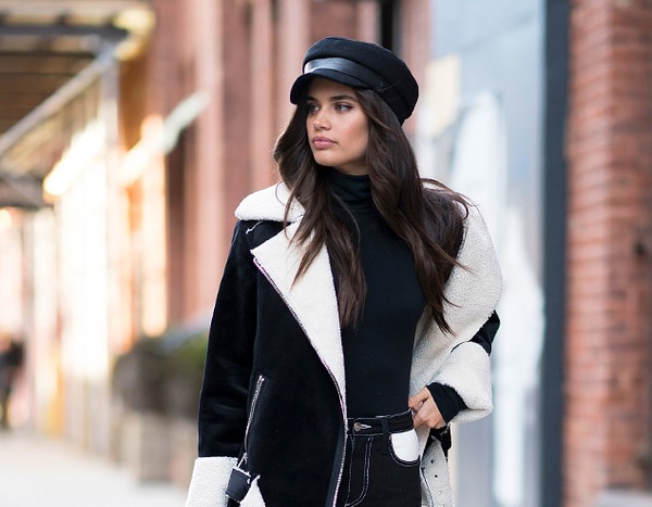 Sara Sampaio from Best Celeb Street Style From NYFW Winter 2018 | E! News